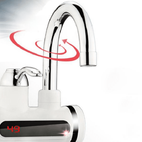 Instant Heating Electric Water Faucet - Nordic Side - architecture, arcitecture, art, artist, bathroom vanity, contemporaryart, decor, decoration, design, designer, designinspiration, edison,