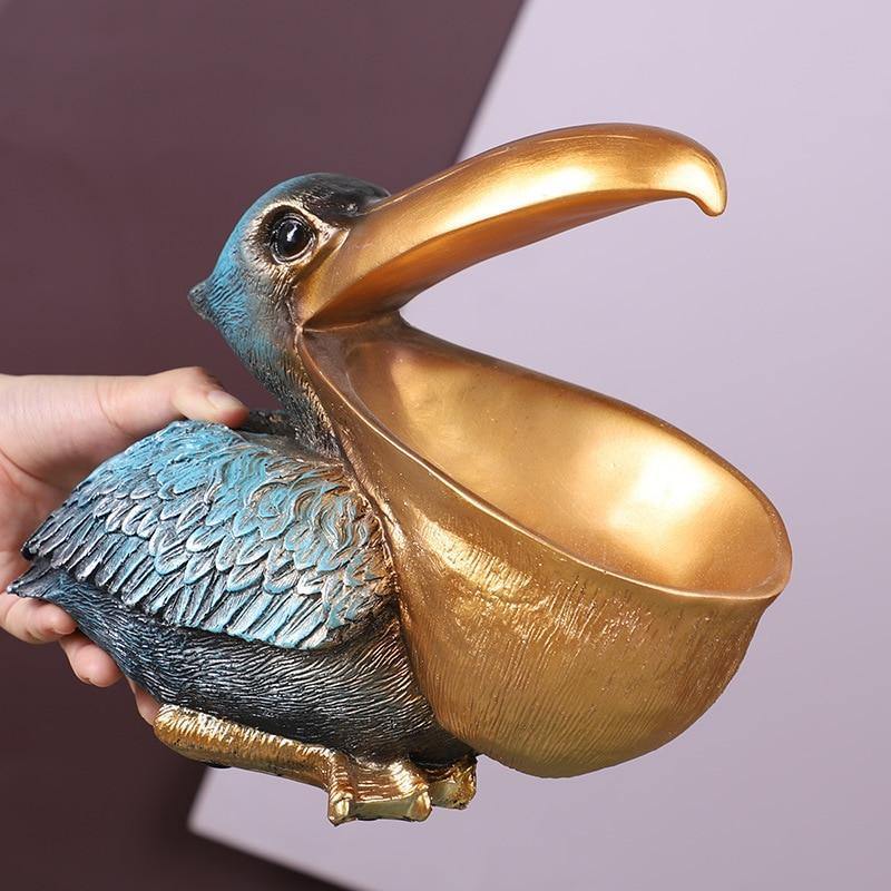 Toucan Storage Figurine - Nordic Side - figurine, storage, toucan