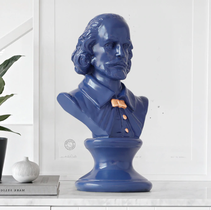 Shakespeare & Mozart Vivid Sculpture - Nordic Side - 