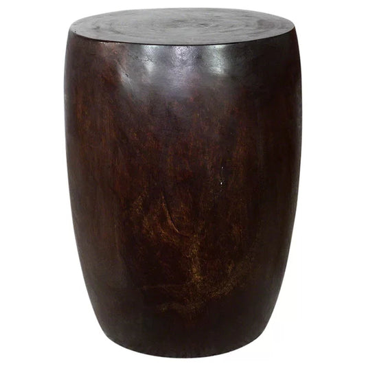 Sitka Solid Wood Drum End Table