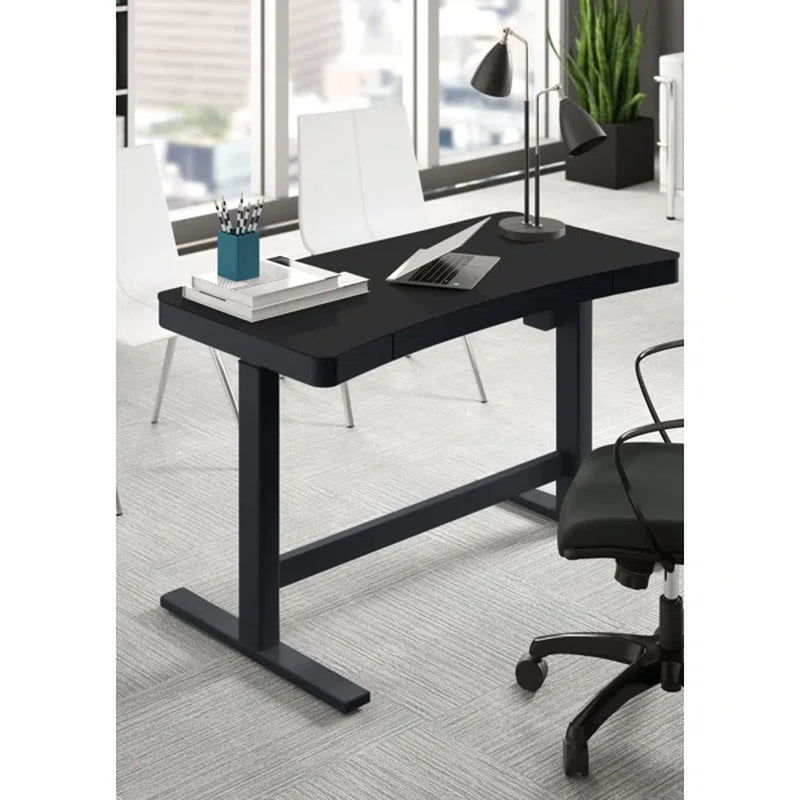 Babin Adjustable Standing Desk with Drawer