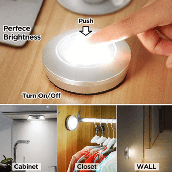 LED Wireless Touch Light - Nordic Side - LED Wireless Touch Light