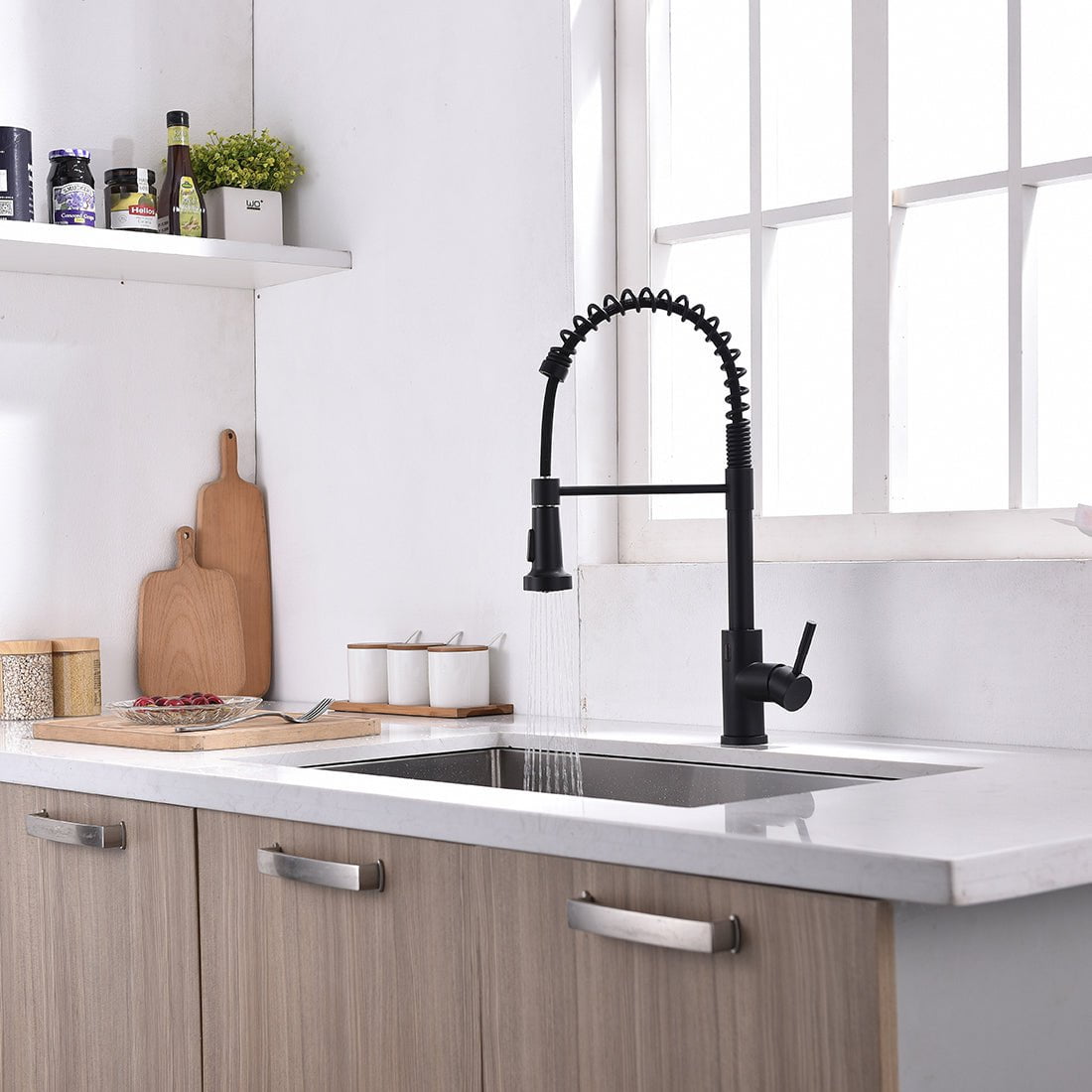 Kraus Black Touchless Sensor Faucet