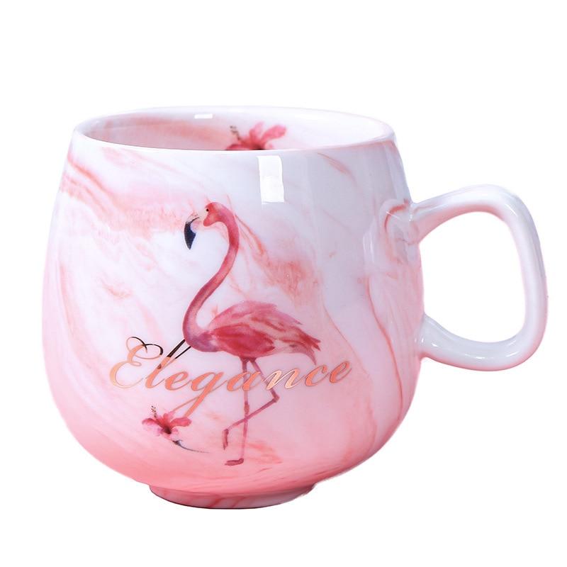 Flamingo Elegant Flamingo Ceramic Mug