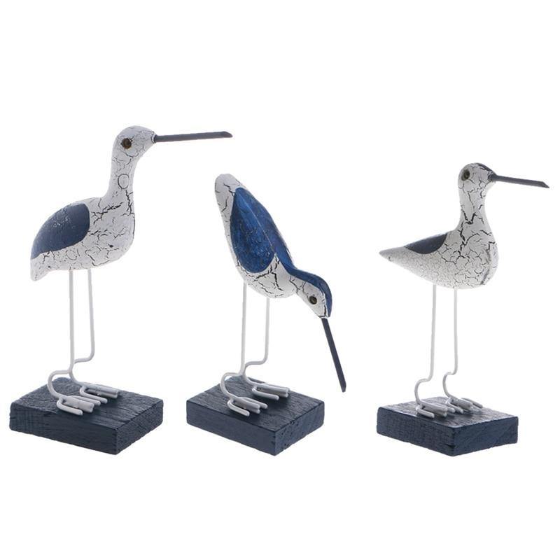 Mediterranean Seabird Figurines - Nordic Side - figurines, mediterranean, seabird