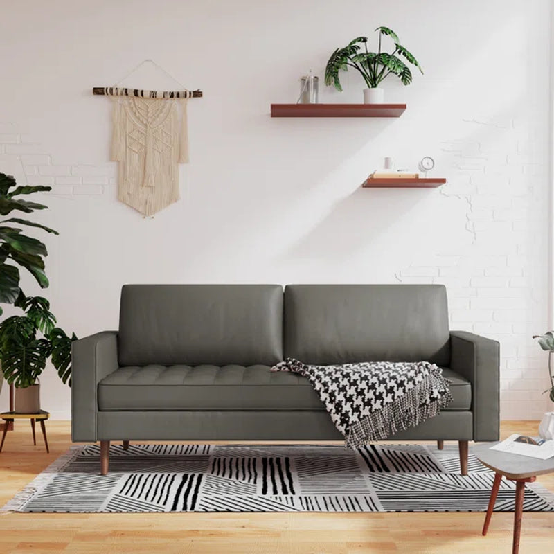 Bridgeview 70'' Vegan Leather Sofa