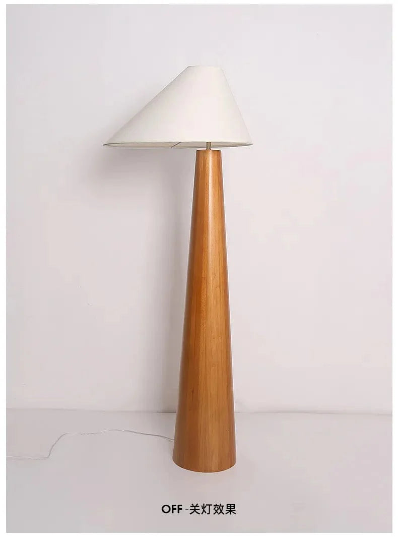 Mushi Wood Floor Lamp