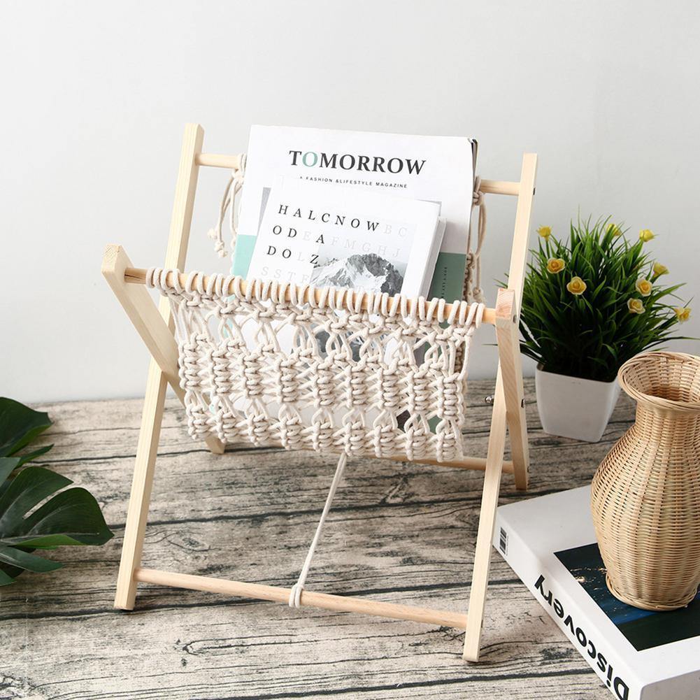 Hand Woven Storage Rack - Nordic Side - hand, rack, storage, woven