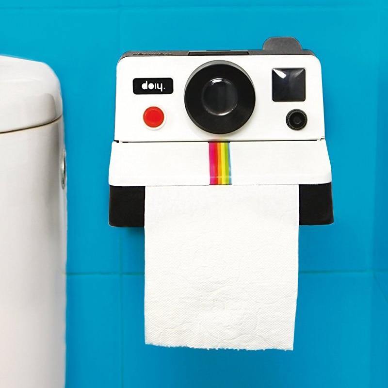 Camera Toilet Paper Holder - Nordic Side - camera, holder, paper, toilet