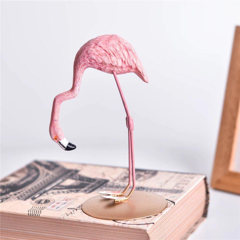 Tropical Flamingo Figurines - Nordic Side - 