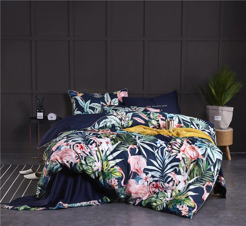 Flamingo Luxury Egyptian Cotton Duvet Set