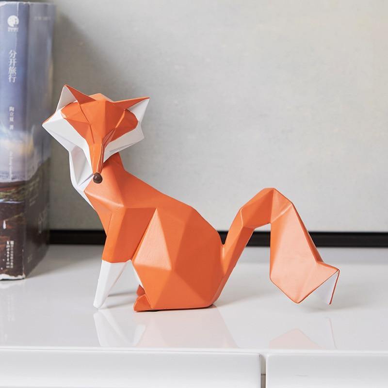 Decorative Fox Figurines - Nordic Side - decorative, figurines, fox