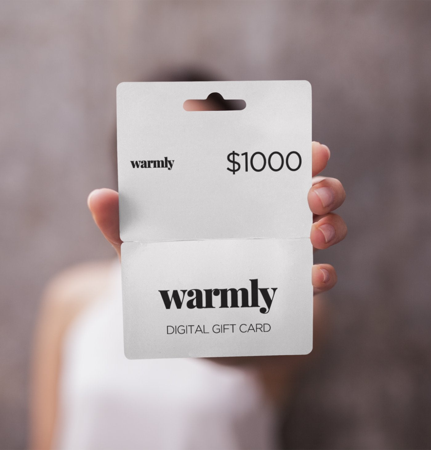 Warmly Digital Gift Card (Instant Download) - Nordic Side - 