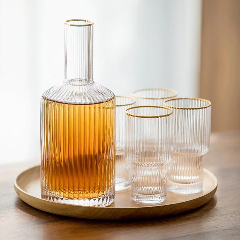 Premium Gold-Plated Italian Highball Glass