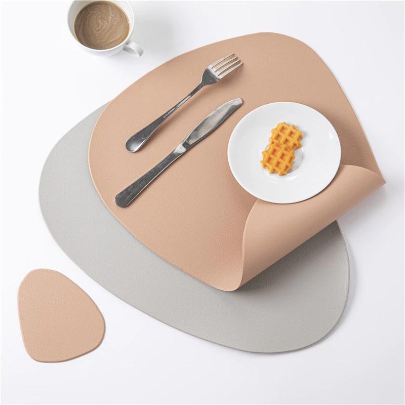 Placemat Leather Placemat Set - Water Resistant