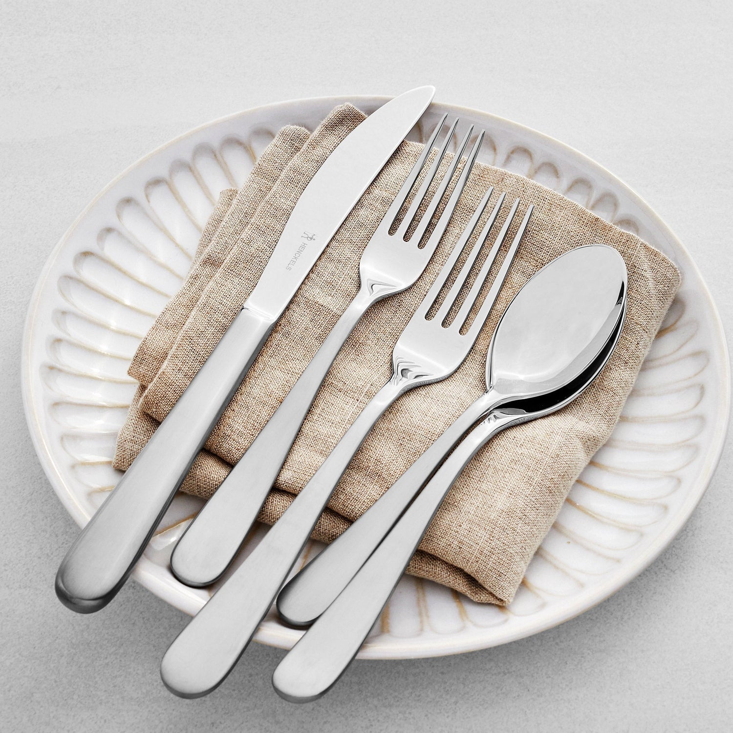 Henckels 65-Piece Henckels Lucena Flatware Set | Flatware | NordicAbode.com