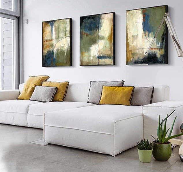 Hues of Glory Stretched Canvas - Nordic Side - 3 piece, Acrylic Image, canvas art, Canvas Image, spo-enabled