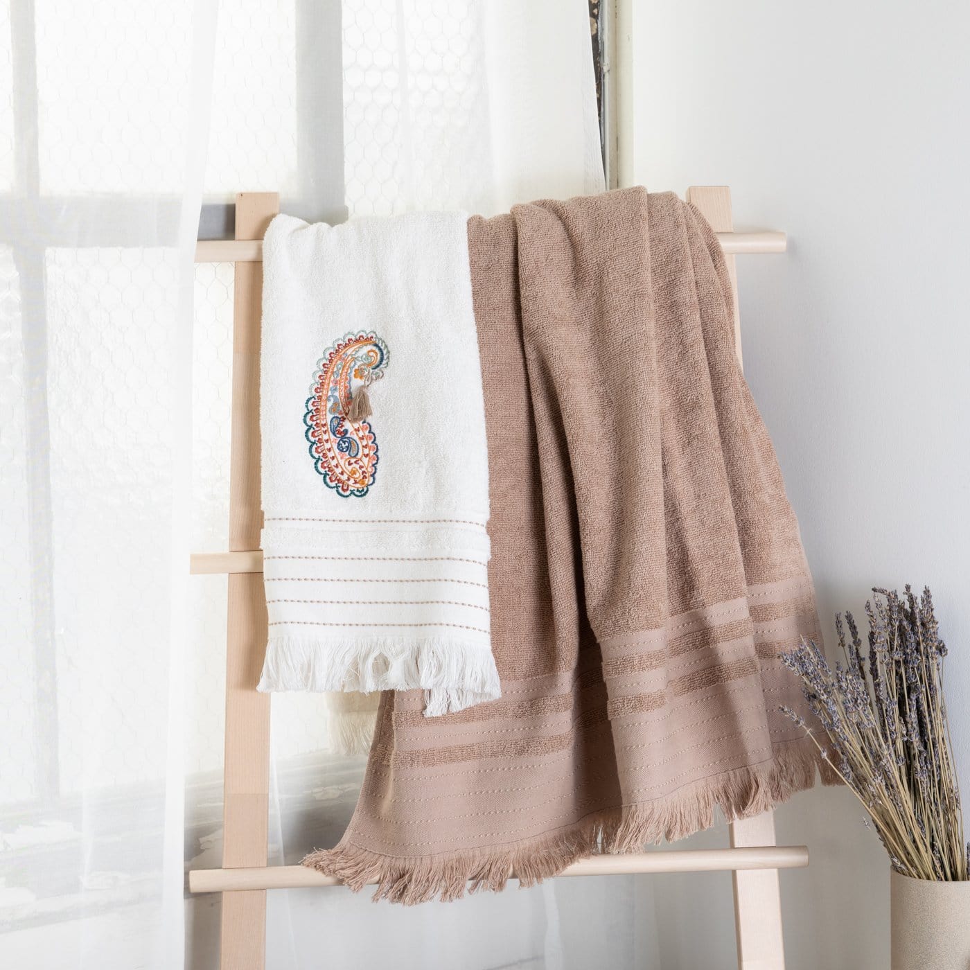 Cappuccino Turkish Hammam Towel