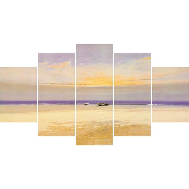 Sunset Amore Stretched Canvas - Nordic Side - 5 Piece, Acrylic Image, canvas art, Canvas Image, spo-enabled