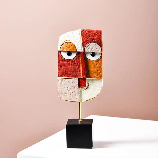 Picasso Abstract Face Statuettes - Nordic Side - 