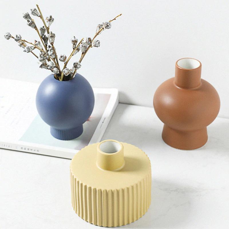 Spherical Modern Ceramic Planter Decor