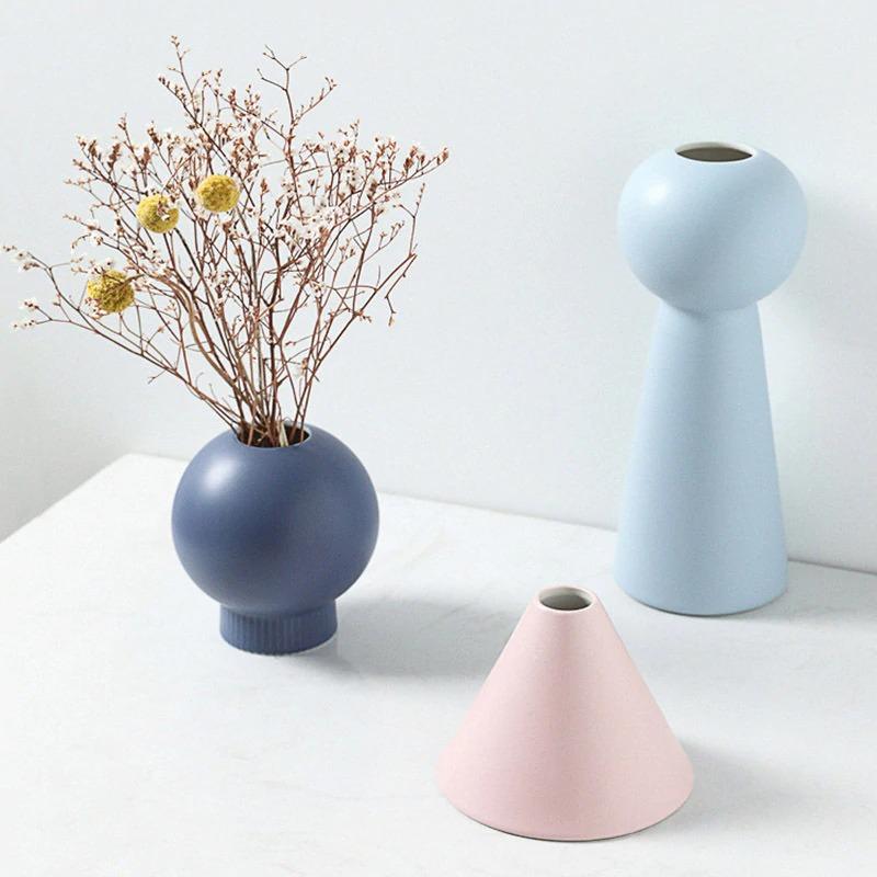 Spherical Modern Ceramic Planter Decor