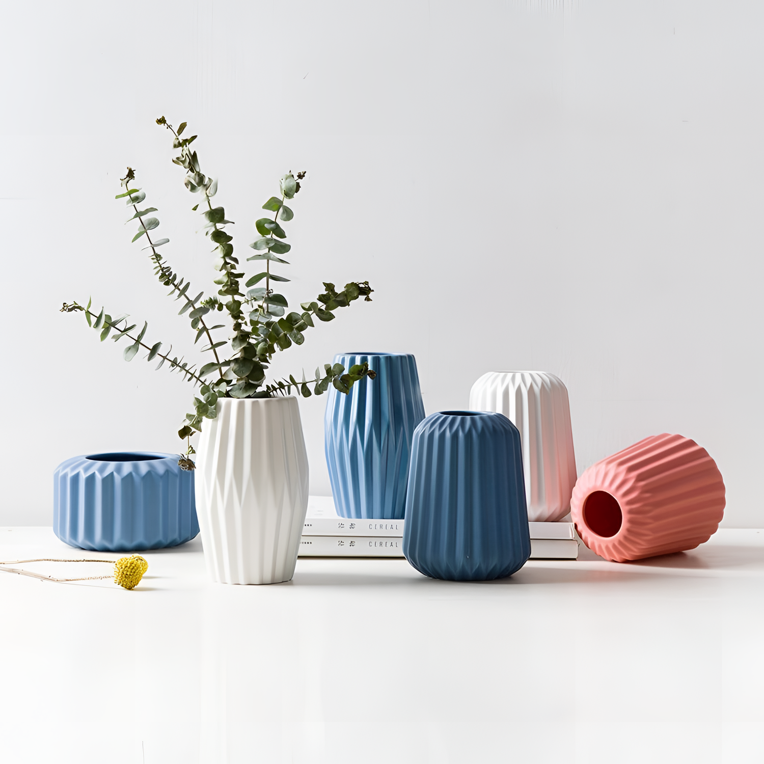 Origami Modern Ceramic Vase - Home Decor | Vases | NordicAbode.com