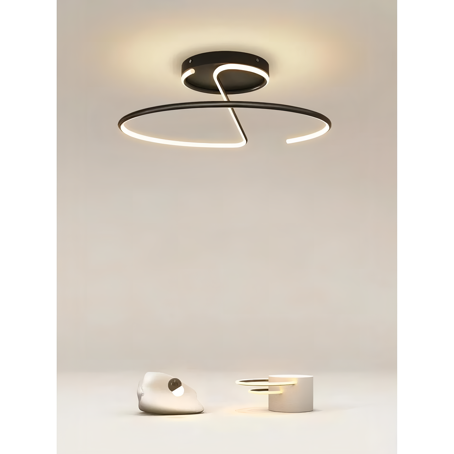 Aarav Modern LED Ceiling Light | Lighting | NordicAbode.com