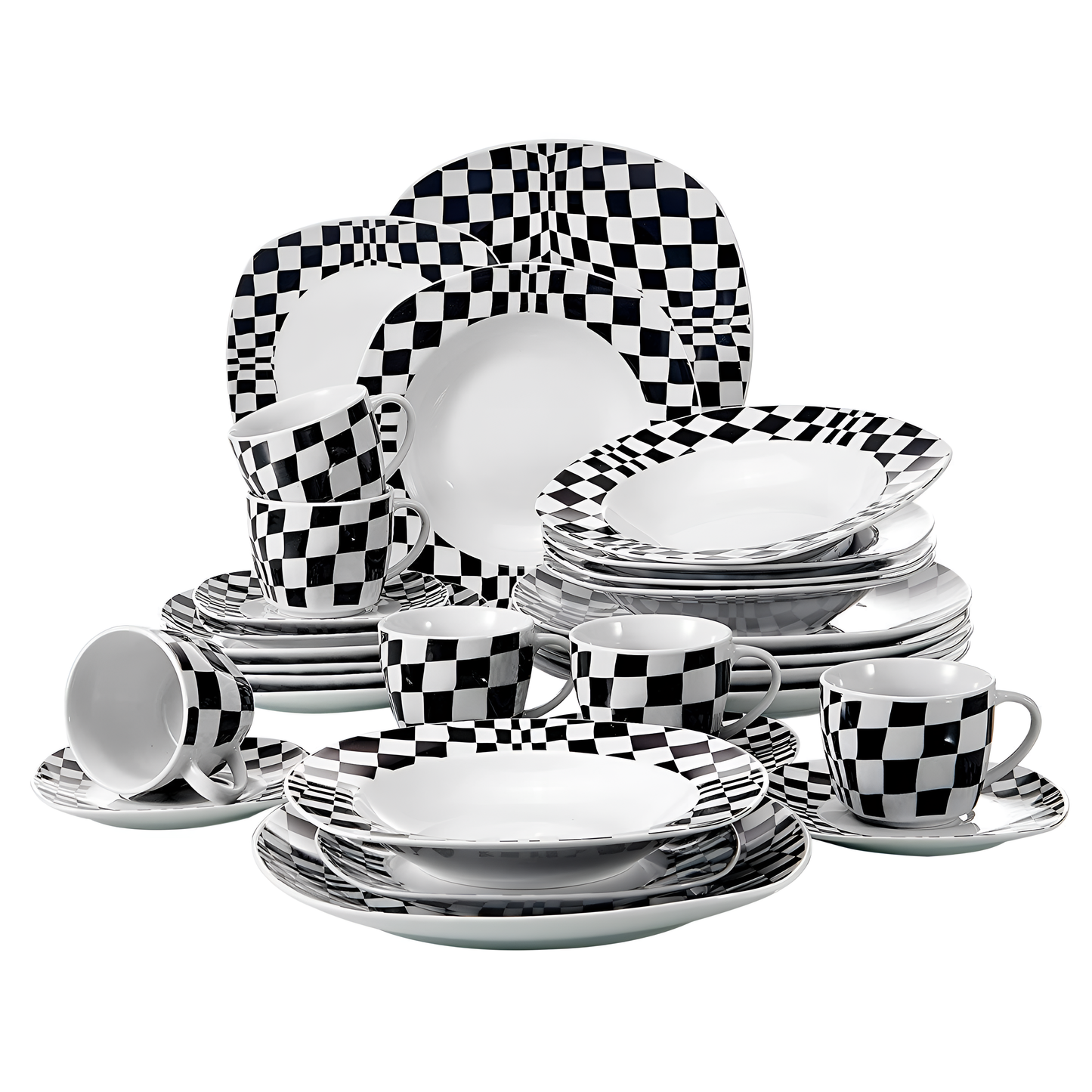 Louise LOUISE 30-Piece Porcelain Dinnerware Set | Dinnerware | NordicAbode.com