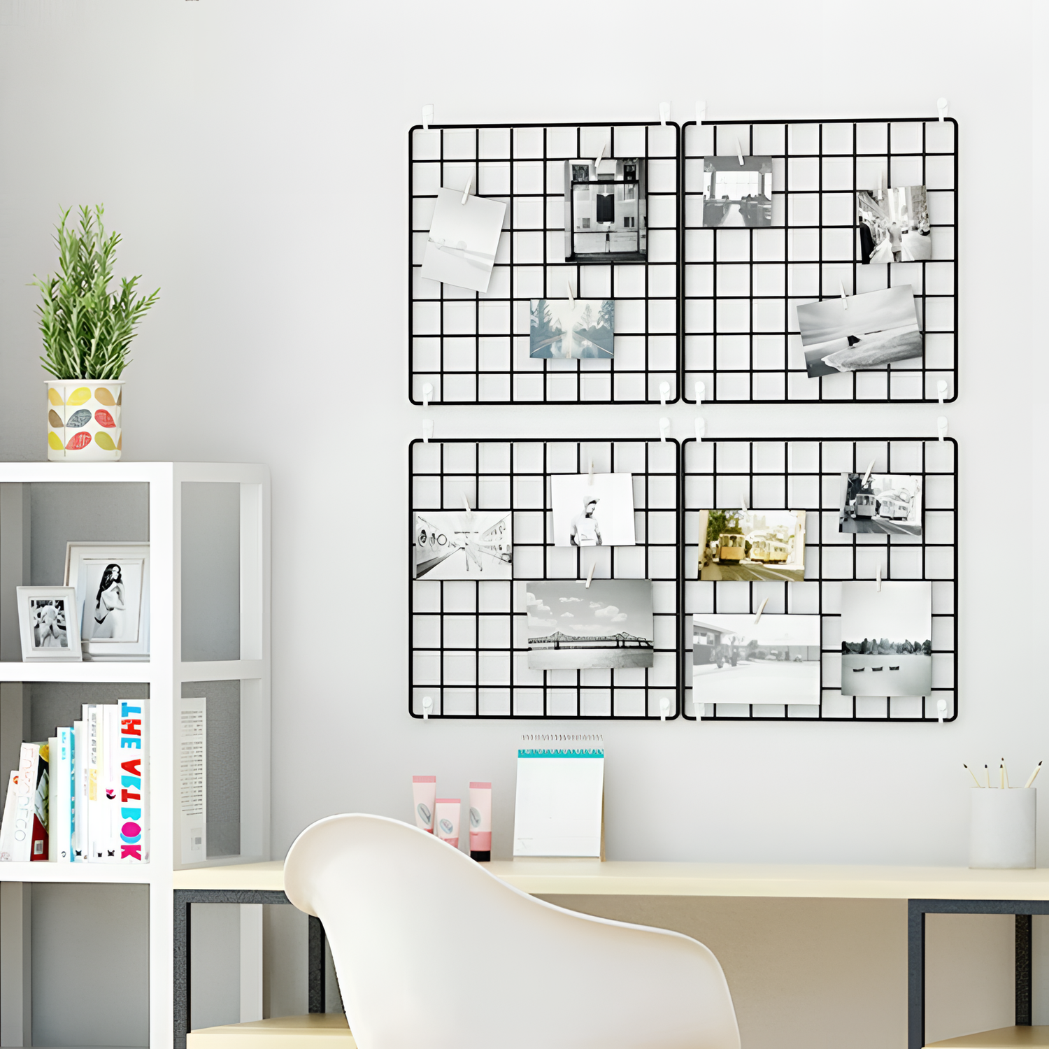 Iron Wall Organizer Iron Mesh | Wall Organizers | NordicAbode.com