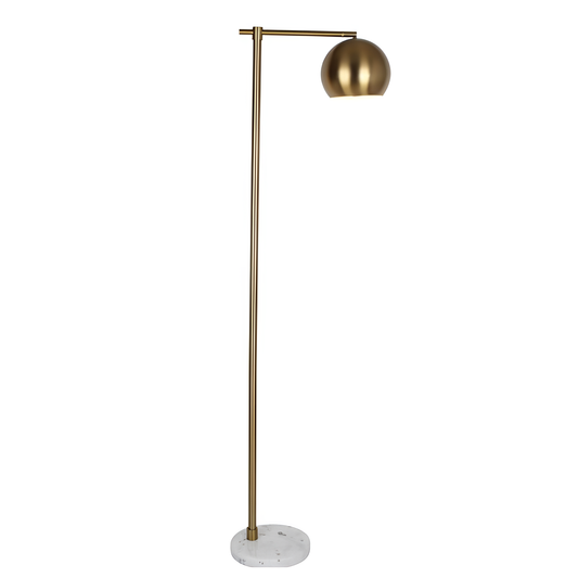 Boveda Modern Gold Floor Lamp | Lighting | NordicAbode.com