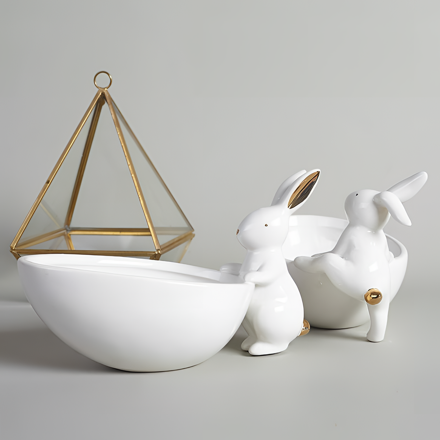 Bunny Ceramic Bunny Fruit Plates | Dinnerware | NordicAbode.com