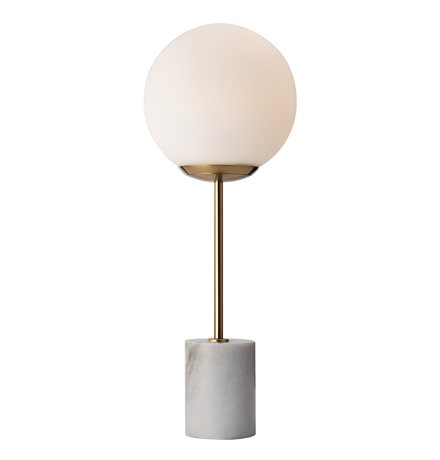 Lova Marble Table Lamp - Gold Frame | Lighting | NordicAbode.com