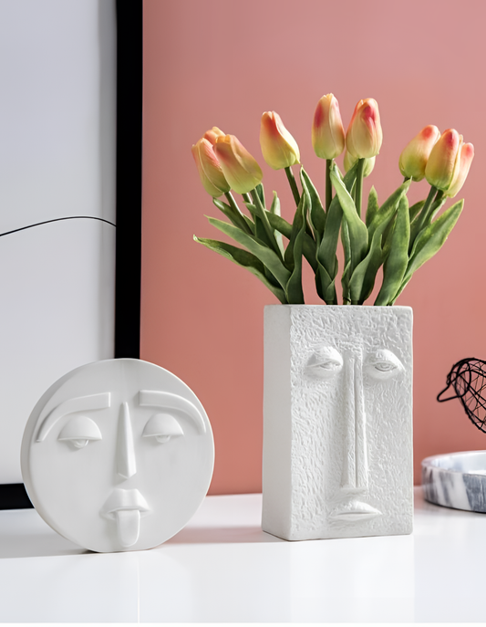 Visage Nordic Ceramic Desktop Decoration | Vases | NordicAbode.com