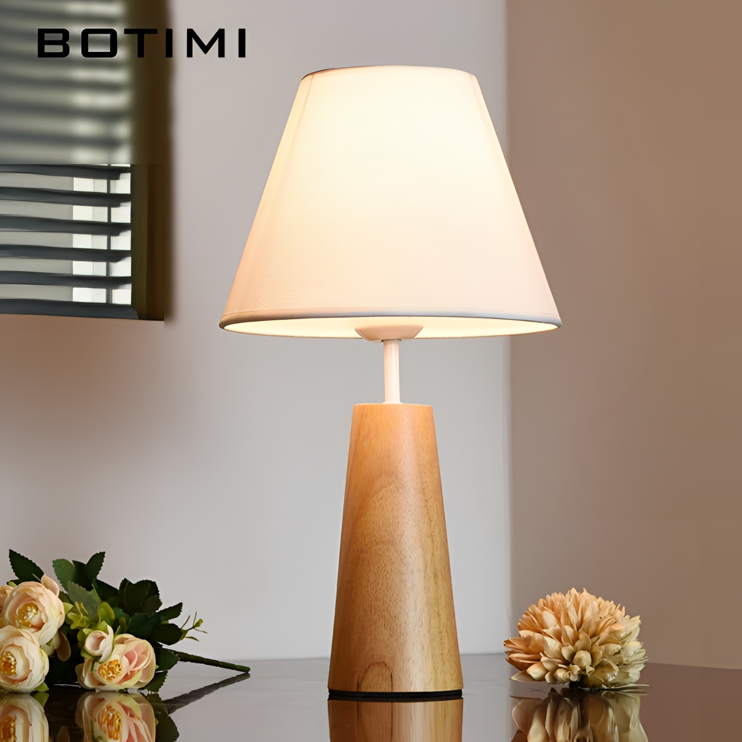 Indiana Wooden Base Table Lamp - Indiana | Lighting | NordicAbode.com