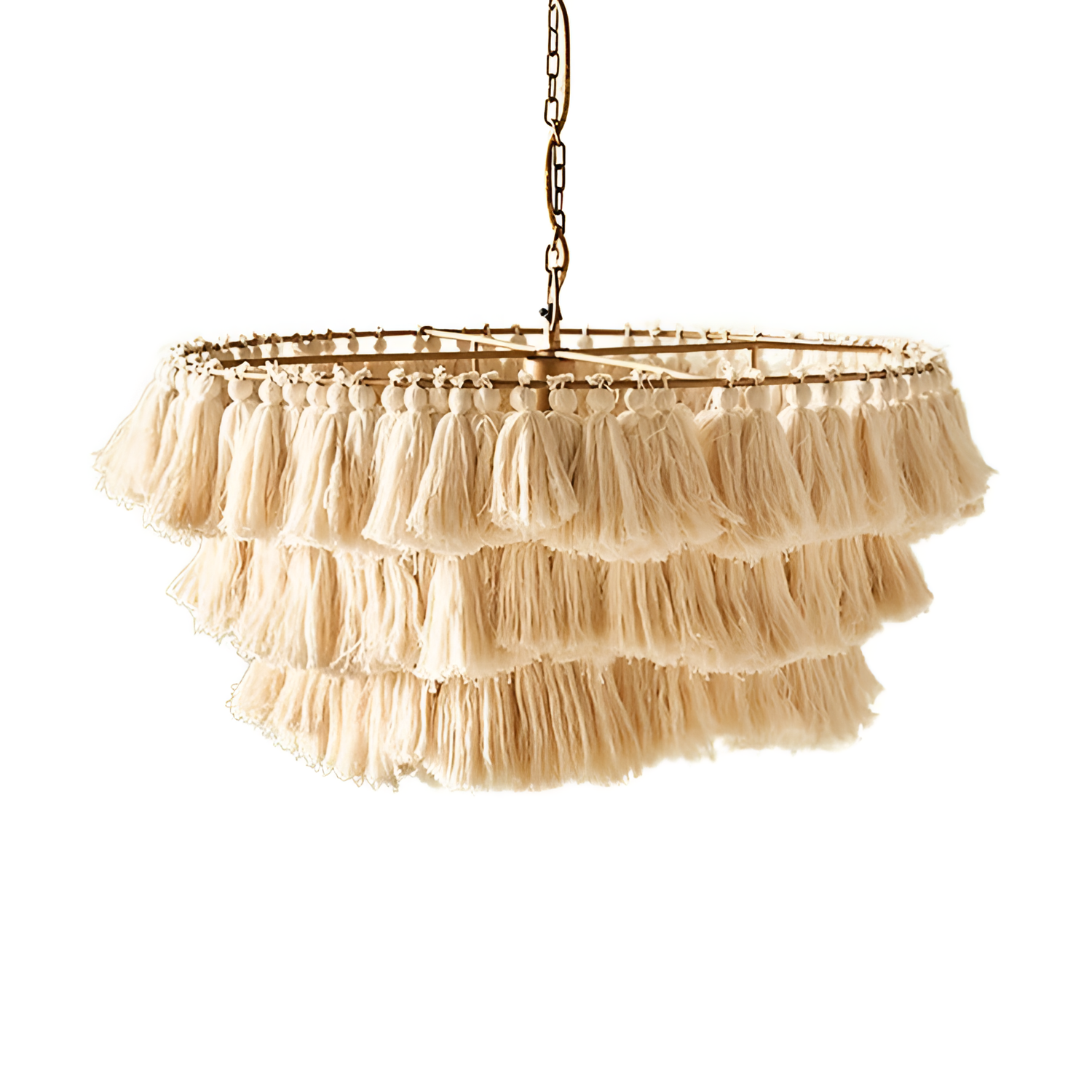 Tassel Bohemian Chandelier with Tassels | Lighting | NordicAbode.com