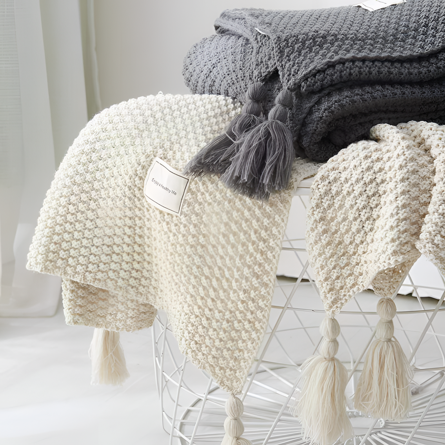 Threaded Cozy Threaded Throw | Throws | NordicAbode.com