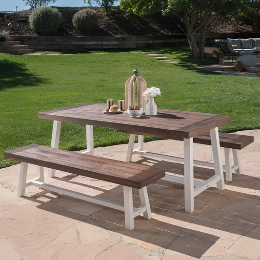 Eulene 4-Person Outdoor Dining Set | Outdoor Dining | NordicAbode.com