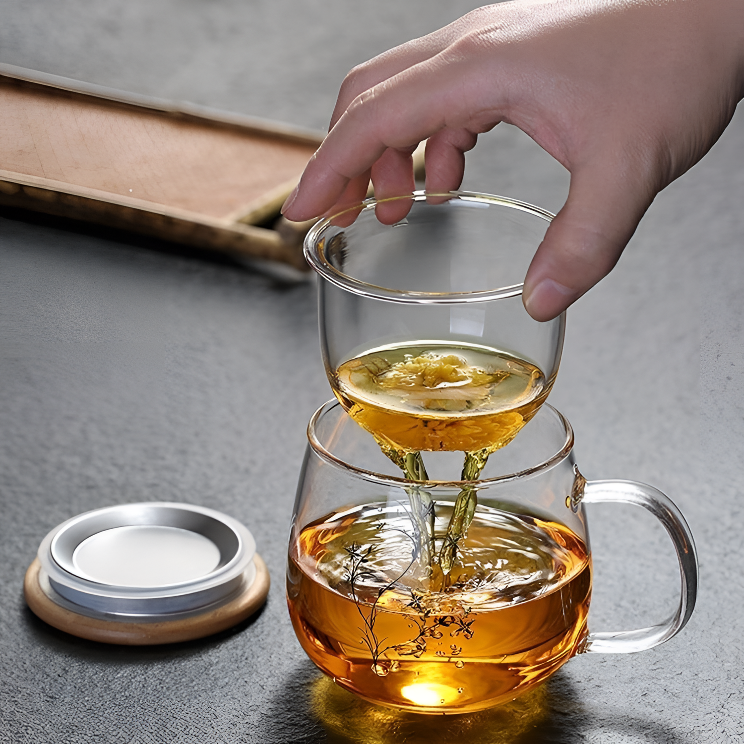 Tea Infuser Tea Mug | Drinkware | NordicAbode.com