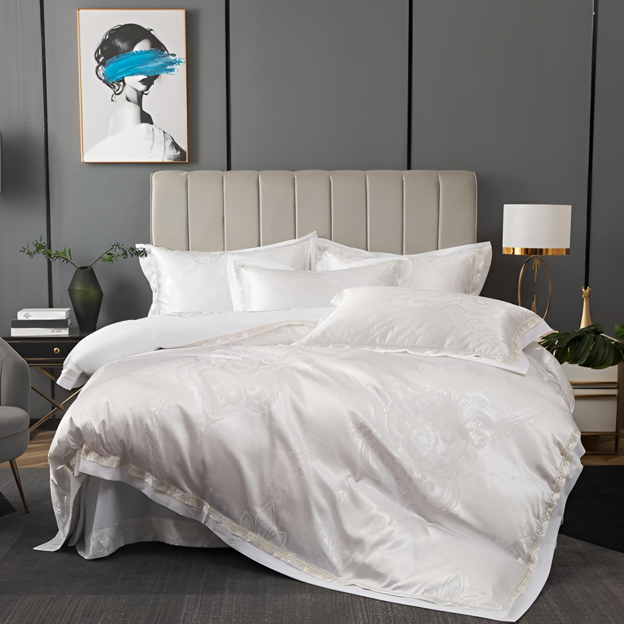 Elegant Luxurious Egyptian Cotton Duvet Set | Bedding | NordicAbode.com