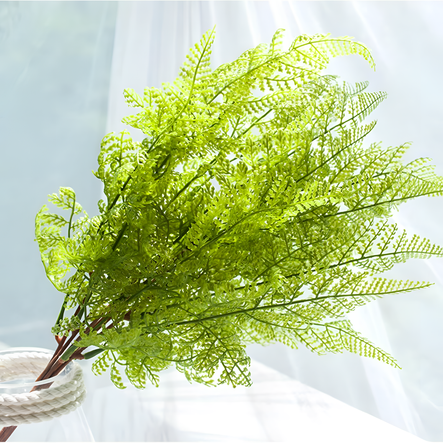 Fern 7-Stem Fern Bush Decor | Botanicals | NordicAbode.com