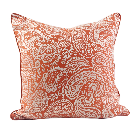 Classic Tangerine Patterned Cushion Cover | Cushion Covers | NordicAbode.com