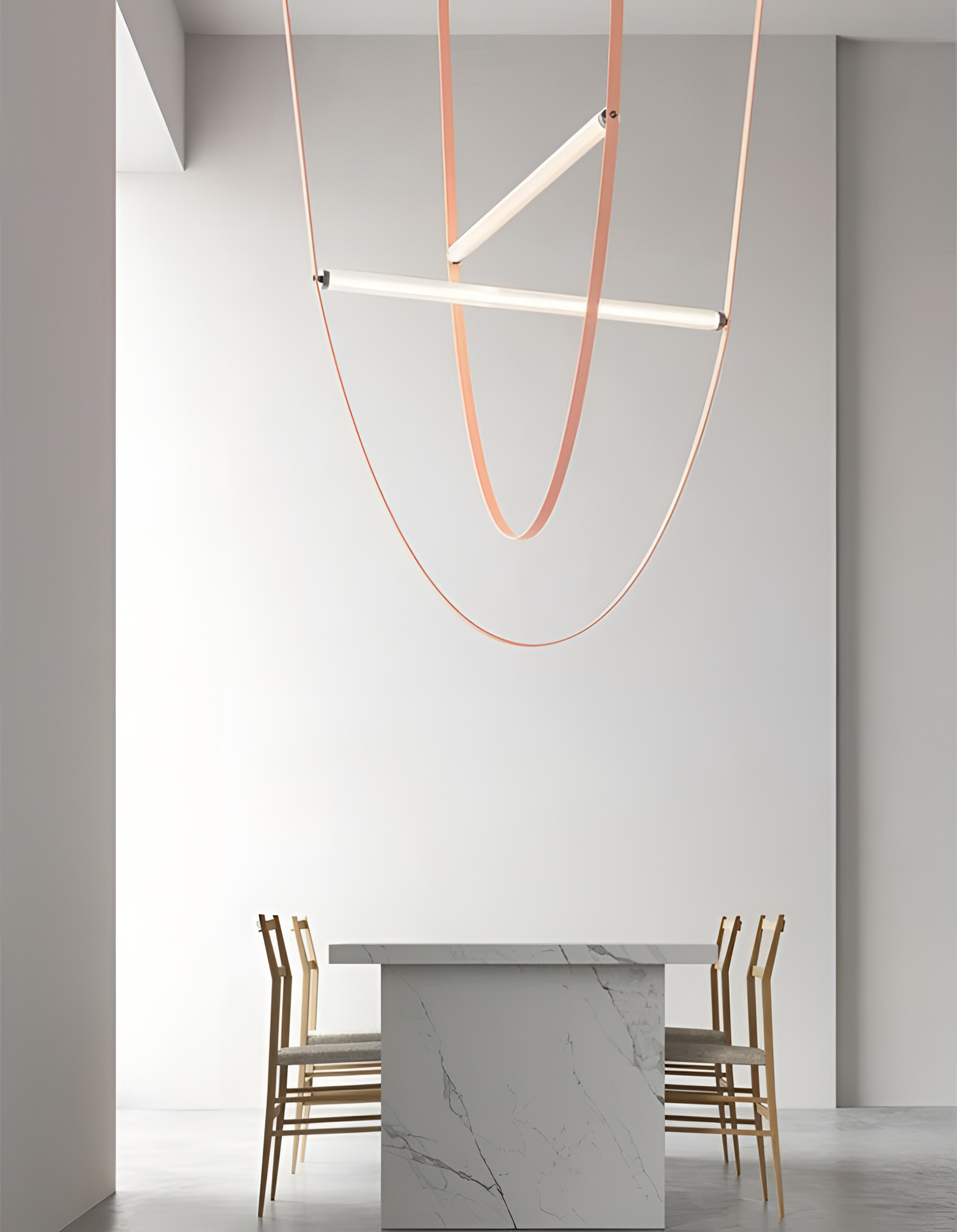 Iri Fur Rattan Chandelier - LED | Lighting | NordicAbode.com