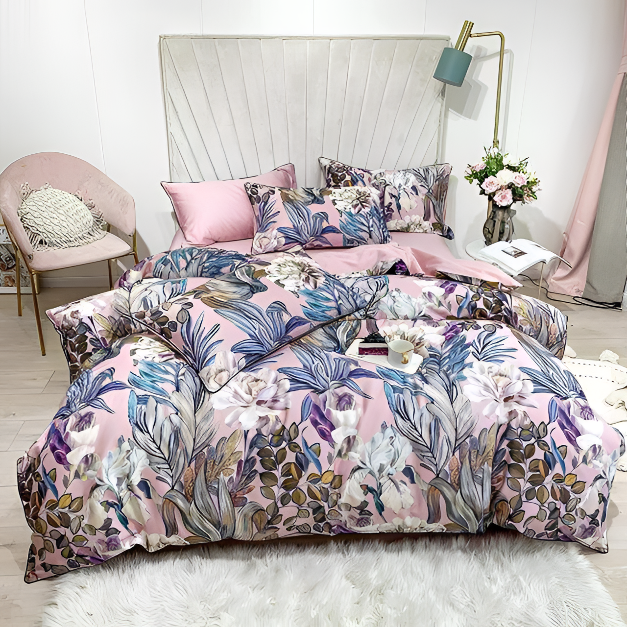 Tropics Tropical Toile Duvet Cover Set | Bedding | NordicAbode.com