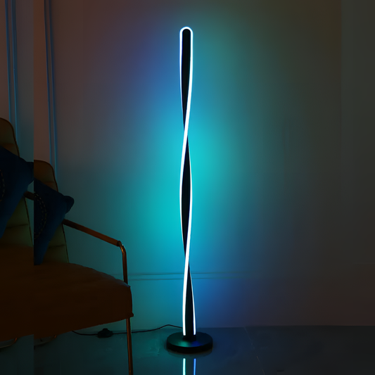 Twisted Floor Lamp