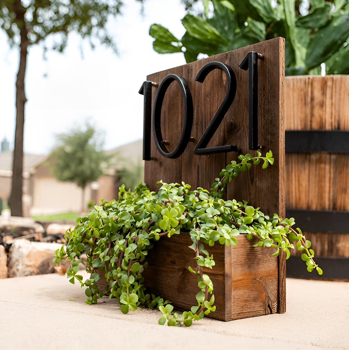 Modern House Numbers | Entrance Decor | NordicAbode.com