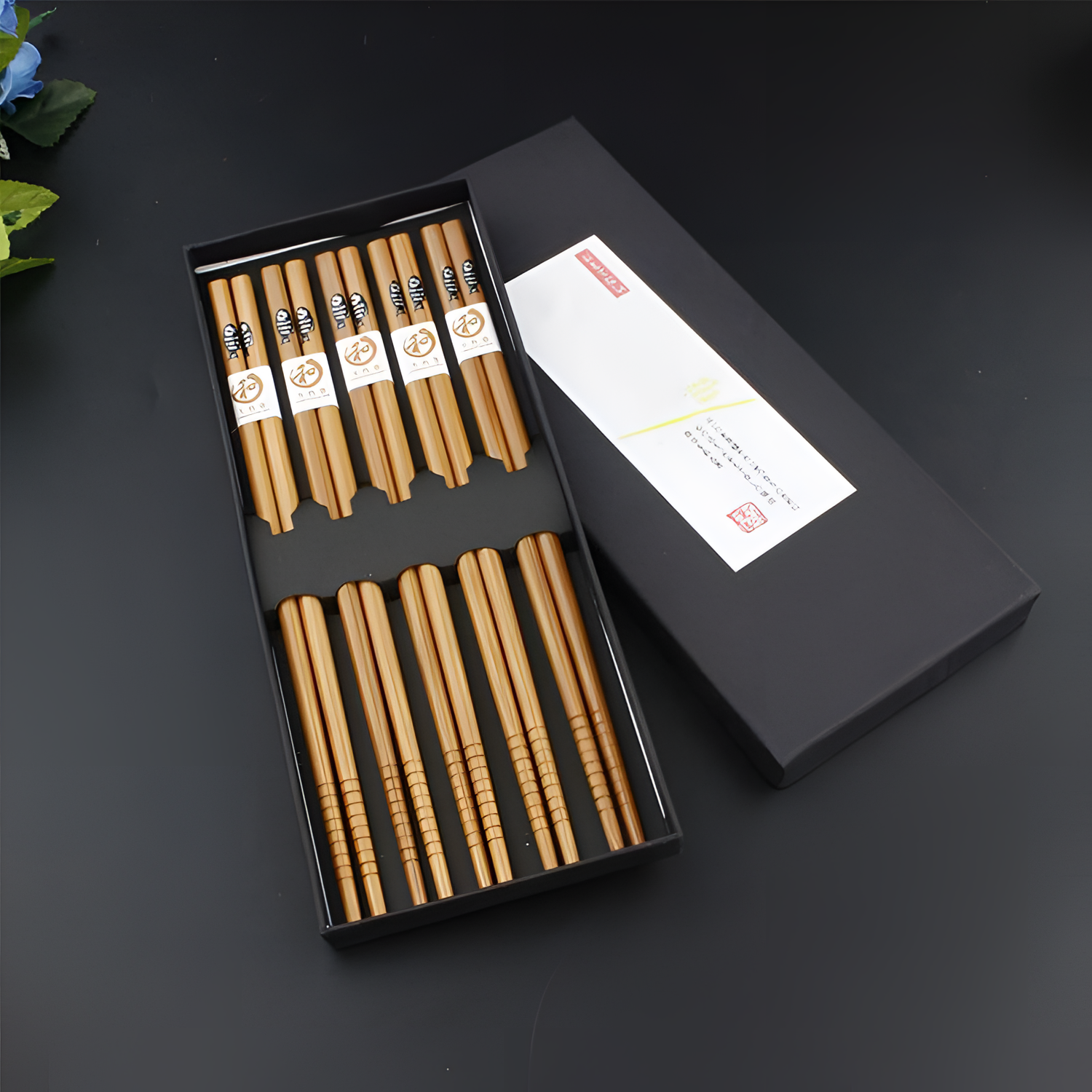 Klastivaâ¢ Premium Bamboo Chopsticks - Set | Dining | NordicAbode.com