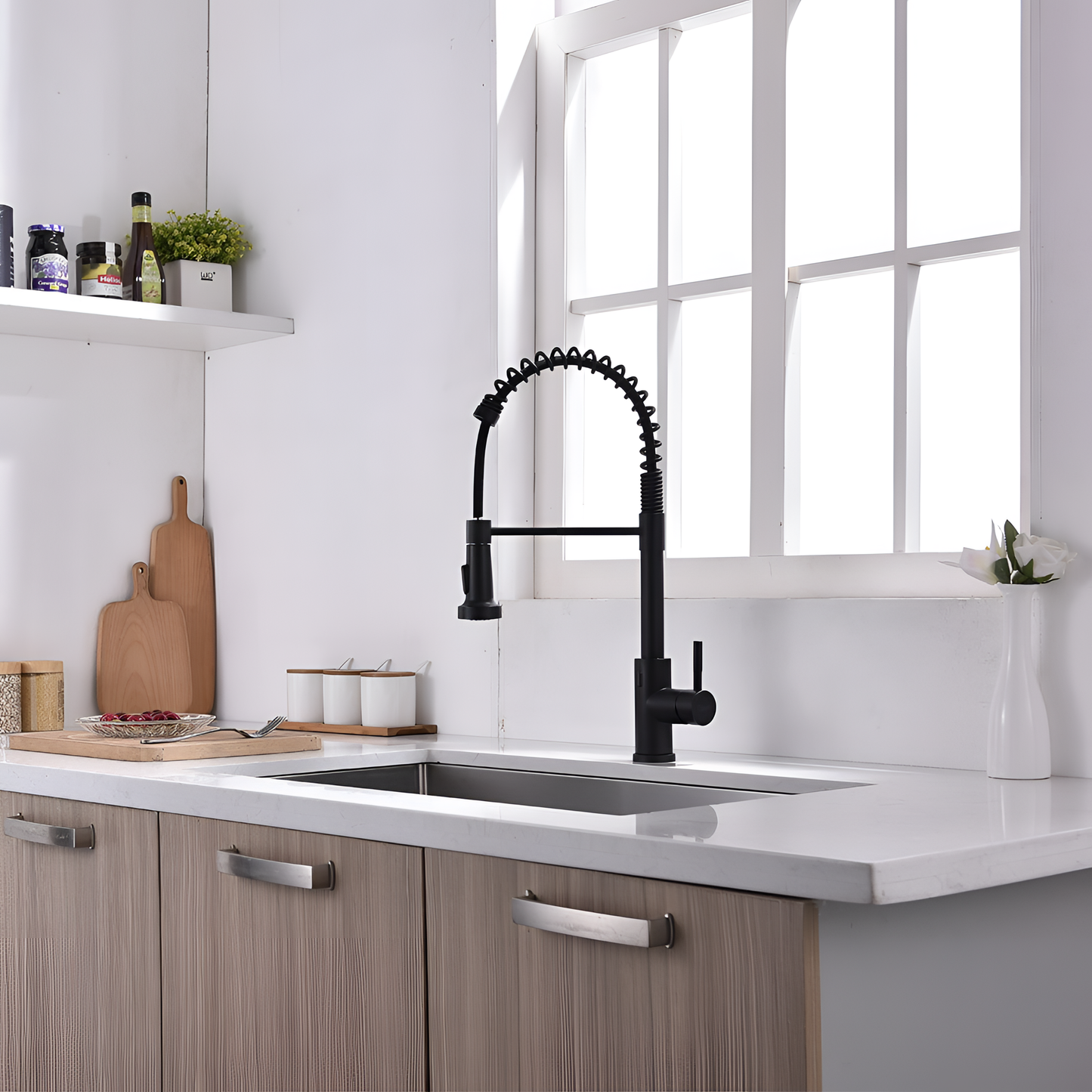 Kraus Black Touchless Sensor Faucet