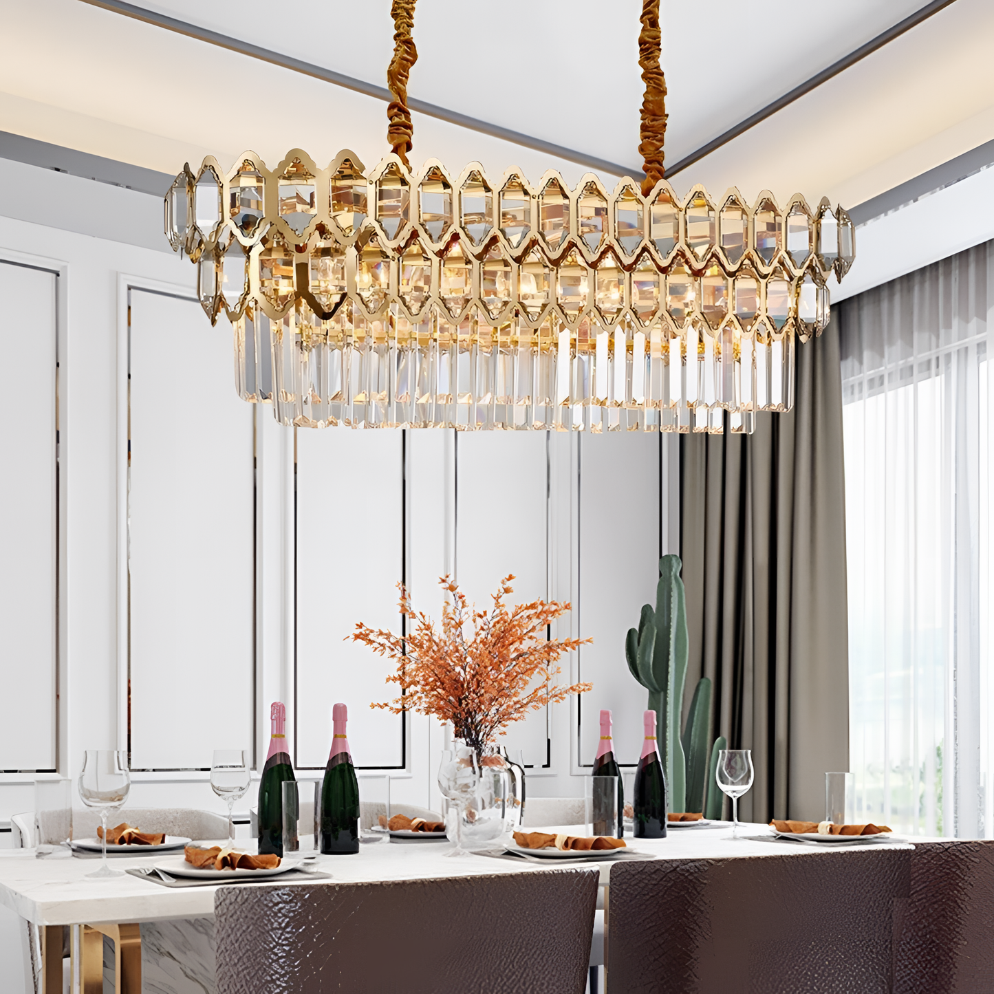 Shantys' Emerald Crystal Chandelier | Lighting | NordicAbode.com