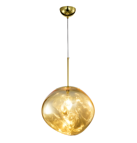 Matilda Gold Lava Pendant Lamp | Lighting | NordicAbode.com